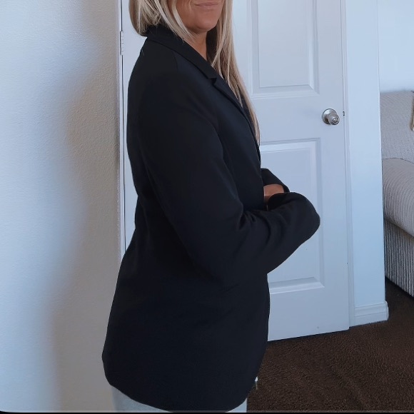 Liz Claiborne Classic Navy Blue Blazer - Picture 12 of 12